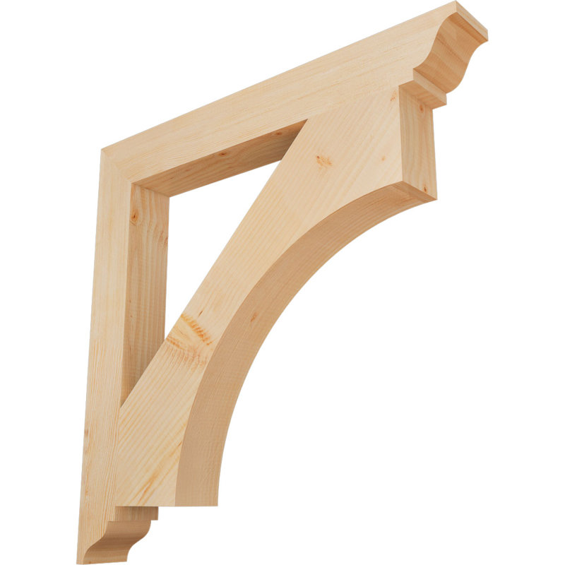 Support traditionnel Westlake, Lisse, Douglas, H 32 po x l 3,5 po x P 32 po