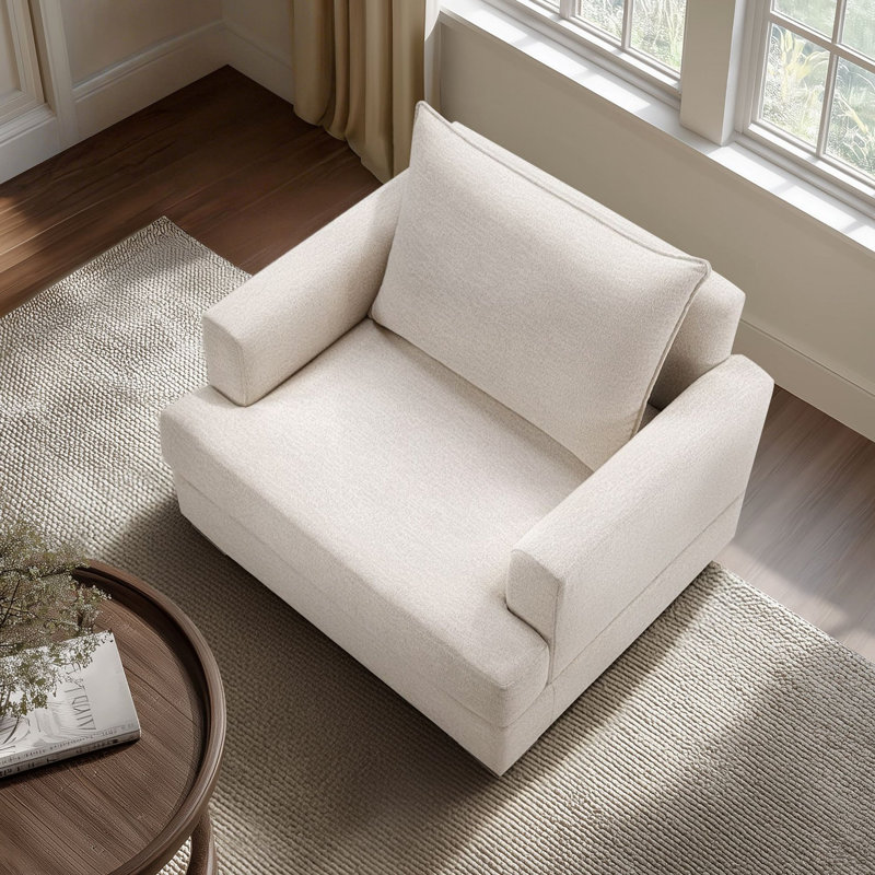 Fauteuil surdimensionné rembourré