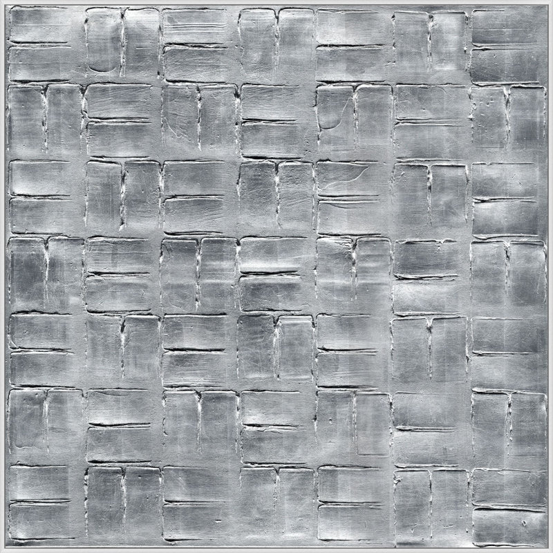 Chrome Bricks 2 Print by Mat Sanders