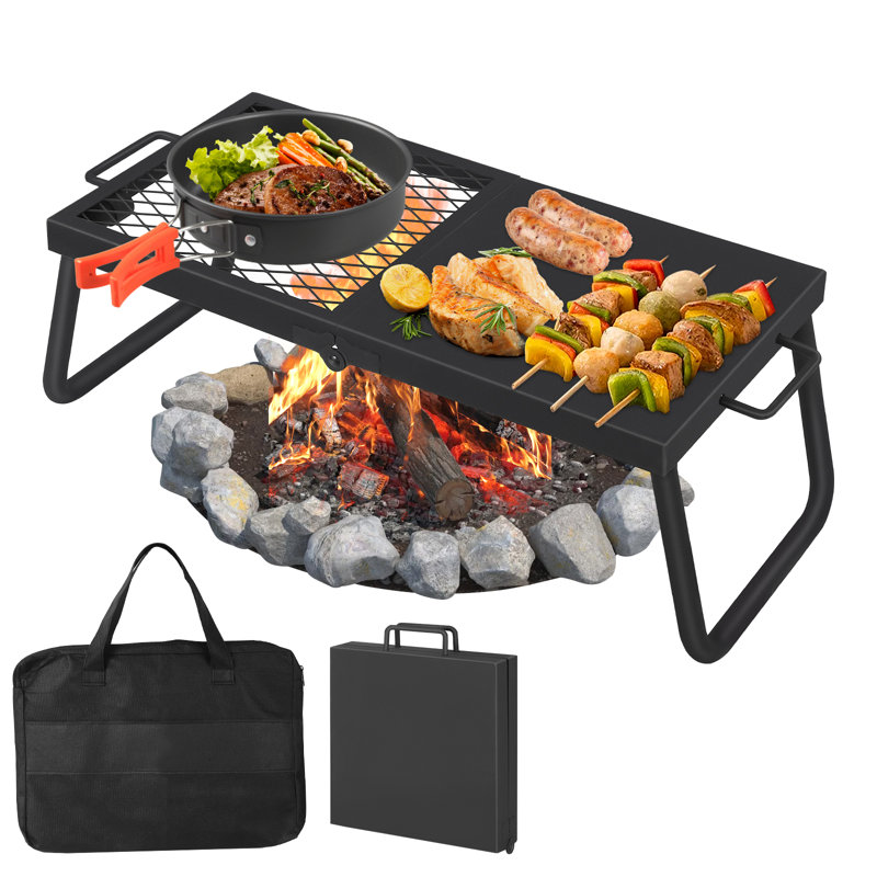 HAUSPROFI 28cm W Portable Charcoal Grill