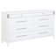 Graham White Queen 4-Piece Bedroom Set-424221124
