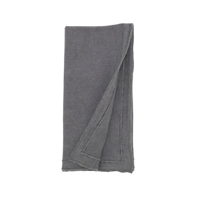 Stonewashed Overlock Edge Napkin (Set of 4)