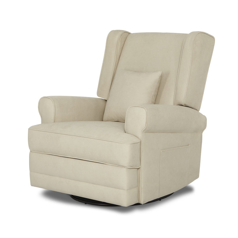 Upholstered Swivel Reclining Glider, Shell