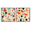 Rockland - Ensemble de 2 collages abstraits carrés-101844034-101844035