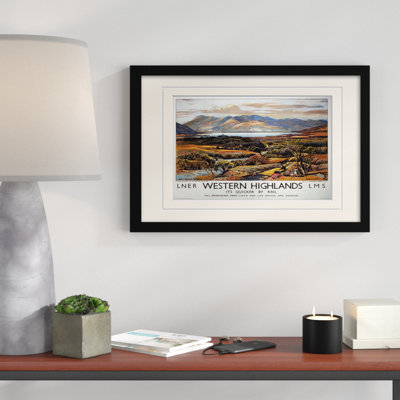 Western Highlands - No Frame Rectangle Print
