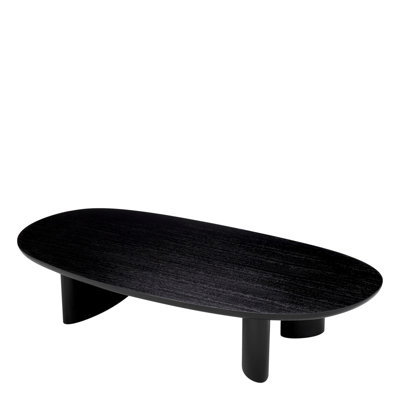 Coffee Table Lindner Black Veneer - Top