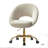 Doreen Velvet Modern Task Chair with Ergonomic Design-1004211592