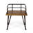 ZION INDUSTRIAL WOOD AND METAL CHAIR (Set Of 2)