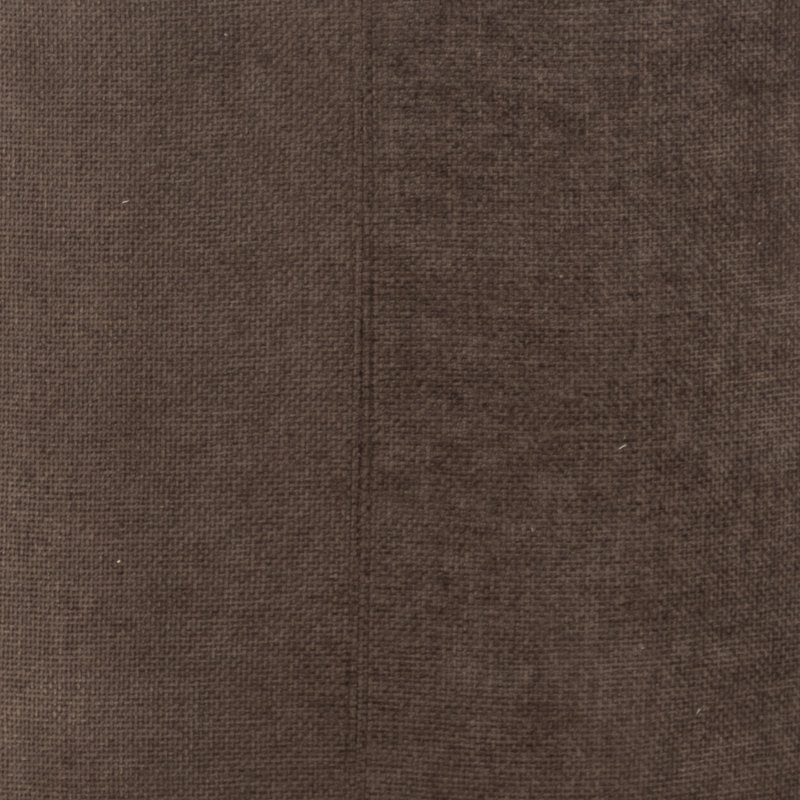 Fauteuil demi-tonneau Arabella, Chenille espresso performance