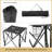 Square Yes Outdoor Camping Table , 24 " W 22 " D-112970190
