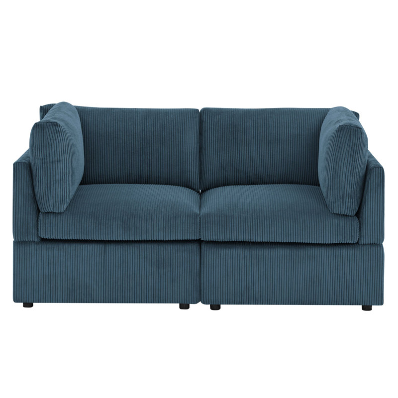 Causeuse Faymill, Bleu très foncé