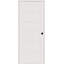 Porte intérieure pré-suspendue en bois manufacturé lambrissé Louver DIY-FRIENDLY-93691225-94372592-94372595