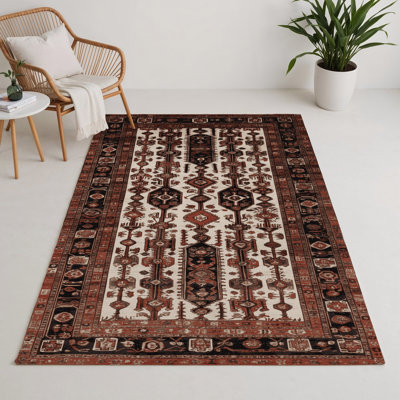 Tapis turc intérieur et extérieur noir