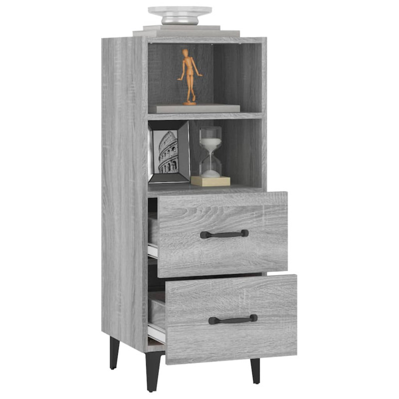 Silcox 34.5cm Sideboard, Grey