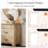 31.5"Wide Wood 3-Drawer File Cabinet,Modern Farmhouse Office Storage Cabinet For Study Room, Living Room-114229652