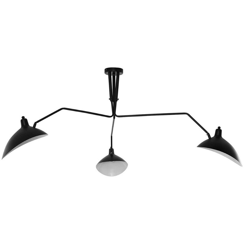 Luminaire suspendu géométrique 3 lumières simple Taro