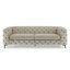 Ghaleb 237Cm Velvet Square Arms Sofa-639926100-639926111