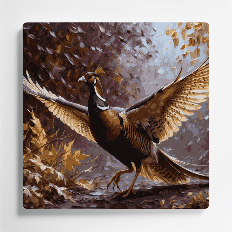 Art mural en métal oiseaux, H 12 po x l 12 po