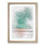 South Beach View In Miami Florida - Single Picture Frame Painting on MDF-56868409-56868410
