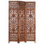 Weeden 120cm W x 165cm H 3 - Panel Solid Wood Folding Room Divider