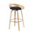 Maxime Modern Swivel Bar or Counter Stool with Upholstered Seat and Curved Wood Back-1052174409-1049930770-1052174422