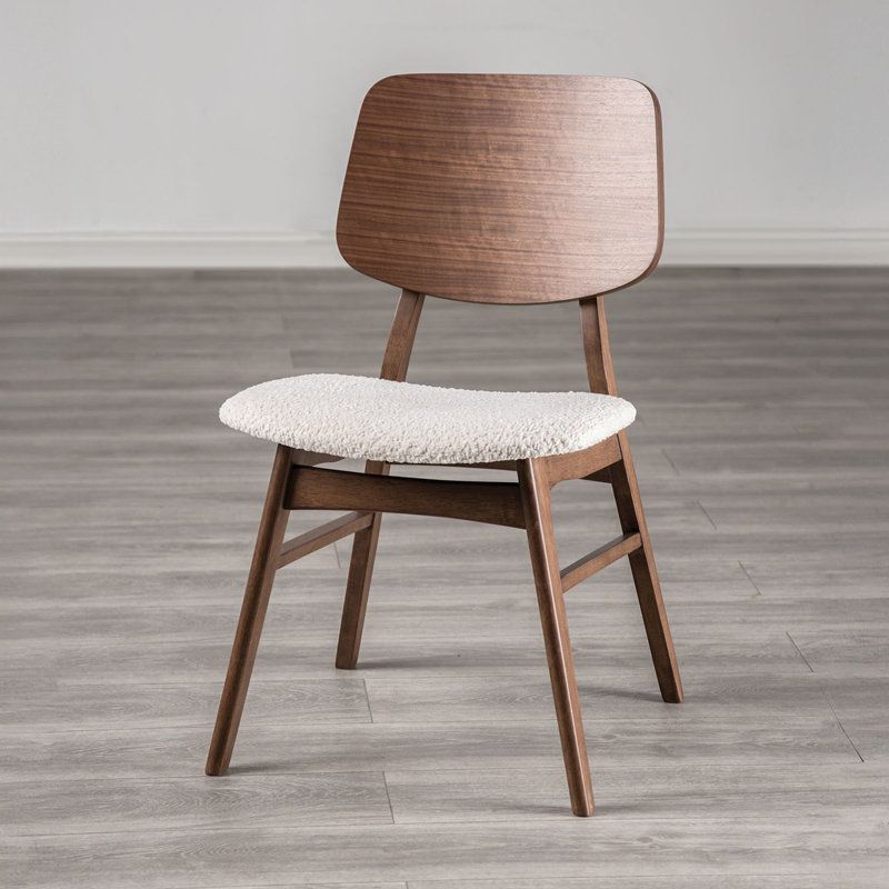 Chaise d'appoint Mid-Century moderne 2 pièces
