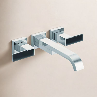 Siderna® Two-Handle Wall Mount Tub Filler