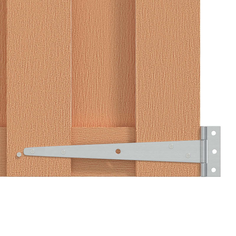 100 cm W Aluminium Gate Fencing, Brown