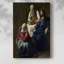 Le Christ dans la maison de Marthe et Marie, toile tendue par Jean Vermeer-1042008440