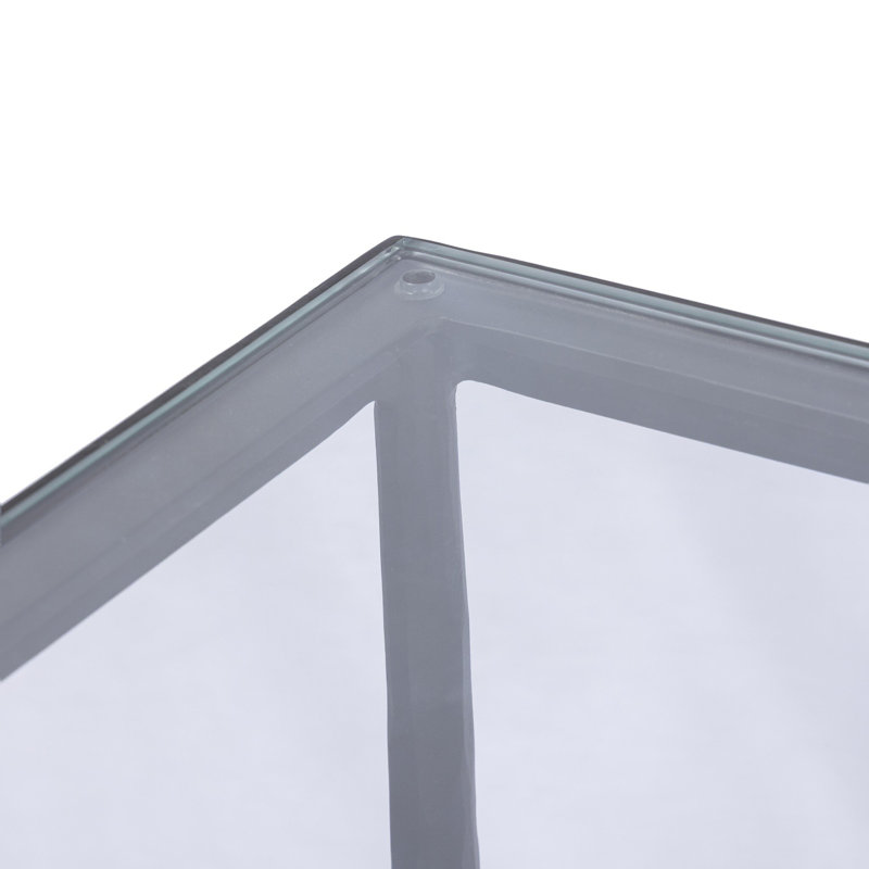 BABYLON 70'' W Glass Console Table