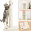 Arbre à chat 34 po avec corde en sisal naturel 4,3 po-890992518