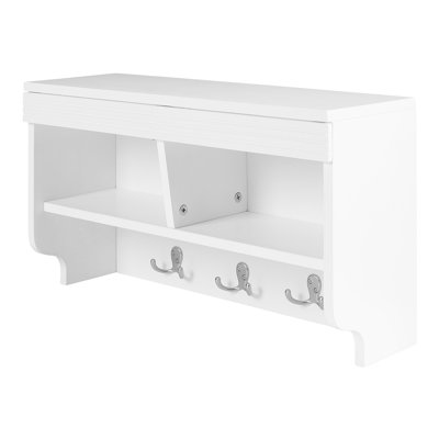 6 - Hook Wall Mounted Coat Rack