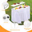 Metal Outdoor Camping Table , 102cm W 55.9cm D