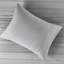 Édredon gris, pince 4 pièces, rembourrage, lavable à la machine avec 2 taies décoratives et 1 coussin décoratif, preuve-120649352