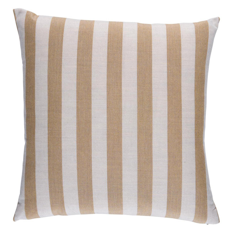 Hanson Square Indoor/Outdoor Pillow Cover & Insert, Square 20", Beige