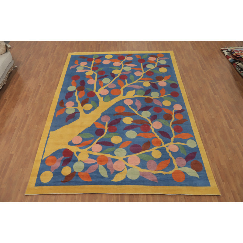 Tapis art déco chinois 10 x 14