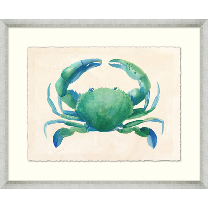 Modern Blue Crab 2 Painting