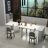 Multifunctional extendable console table-907173521