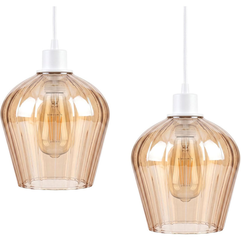14cm H Glass Lamp Shade ( Spider ) in Style 9