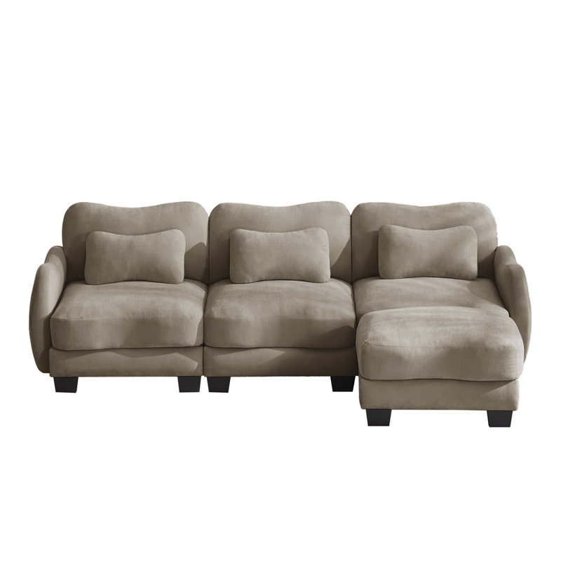 Canapé Elegant Everyday Comfort, Coffee Chenille