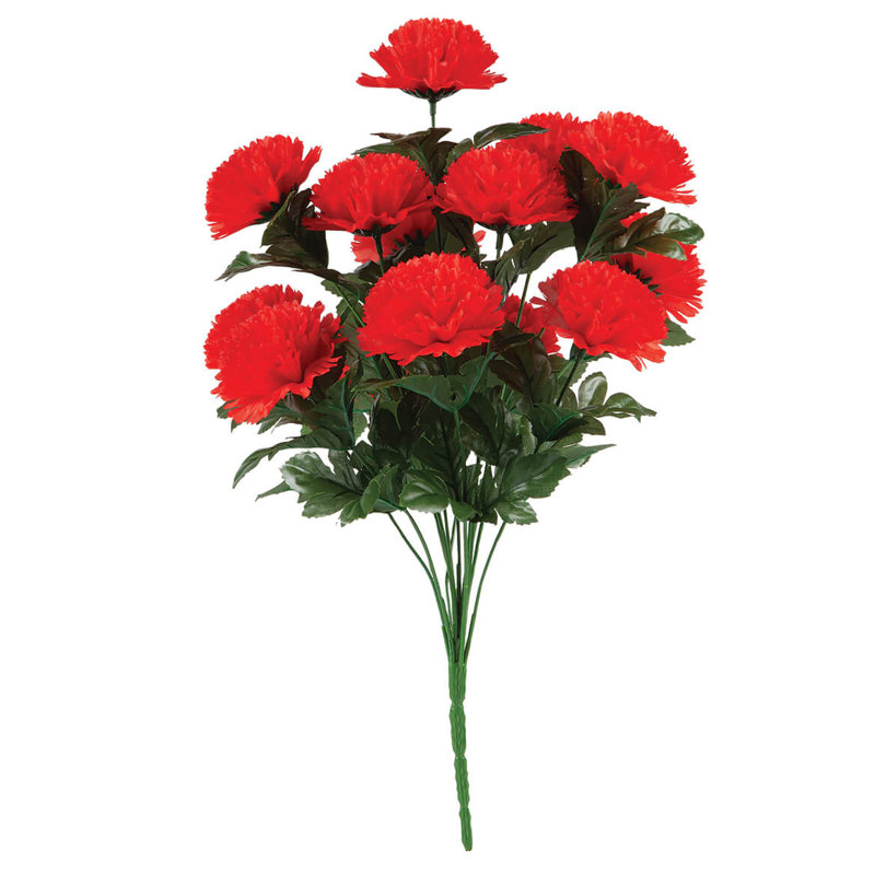 Œillet artificiel OakRidge, Rouge