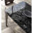 Modern Rectangular Glossy Sintered Stone Dining Table-111010976