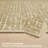 700G Woven - Like Warm Brown Grid American Style Carpet-207538841