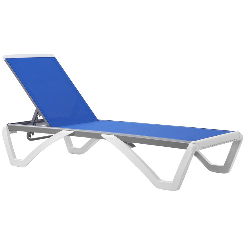 Chaise longue inclinable 26,5 po
