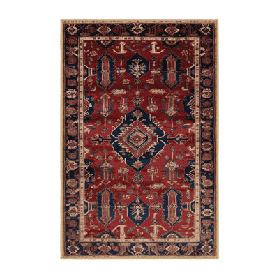 Tapis brun lavable à la machine