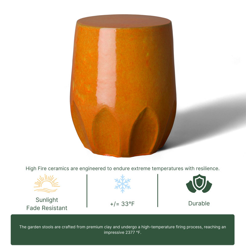 Ceramic Garden Stool