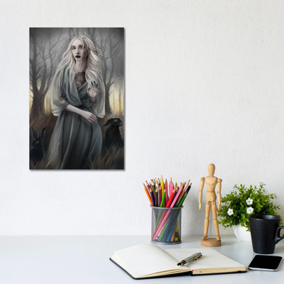 St.Melangel by Juliana Loomer - Wrapped Canvas Painting