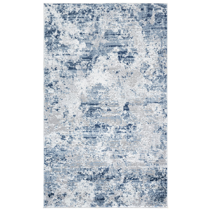 Tapis abstrait Dorcinvil 700 Performance, Rectangulaire 3 pi x 5 pi