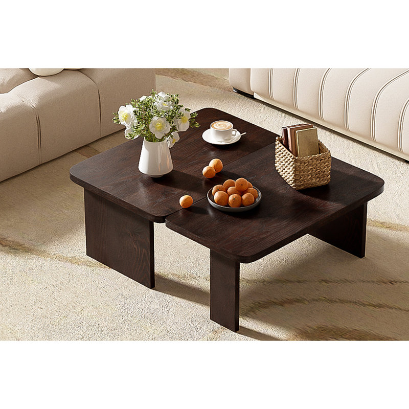 Ensemble de tables basses modernes Modernes, Espresso