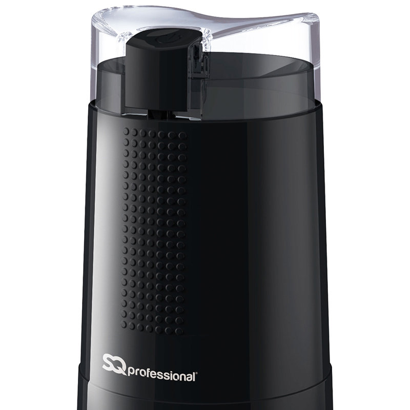 SQ Professional Blitz Electric Blade Coffee Grinder, Black